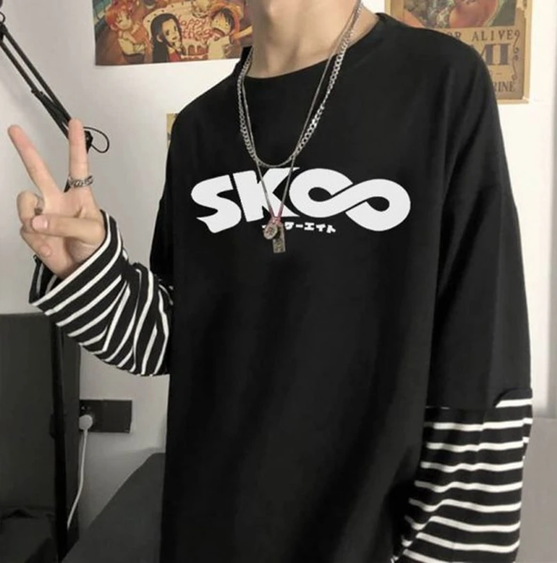 

Sk8 The Infinity Male/Female Japanese Anime Kawaii Cartoon Skateboard Boys Graphic Tees Harajuku Unisex Tops T-shirt