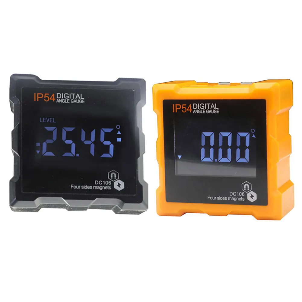 

Digital Level Box Protractor Angle Finder Level Gauge Bevel Gauge Inclinometer with Magnetic Based Backlight Waterproof IP54