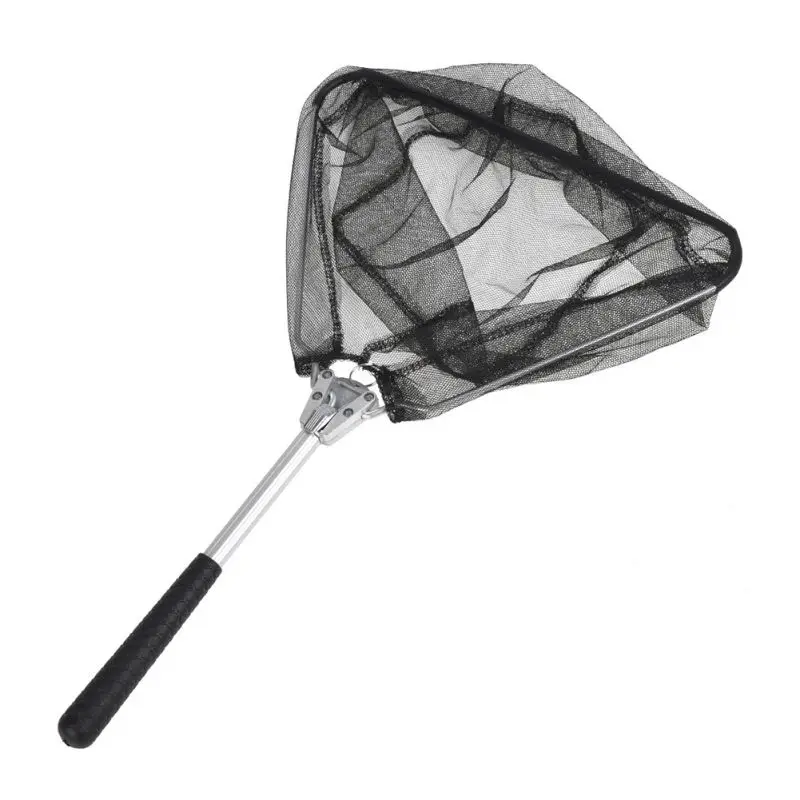 Треугольная Выдвижная складная рыболовная сеть ручное закидывание нахлыстом