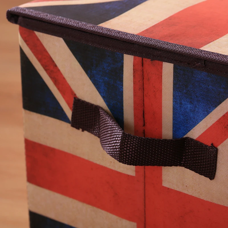 

Foldable Non-Woven Storage Box Multi-function Kids Clothes Toys Dust-Proof Cover Organizer Cosmetic Wardrobe Underwear Container