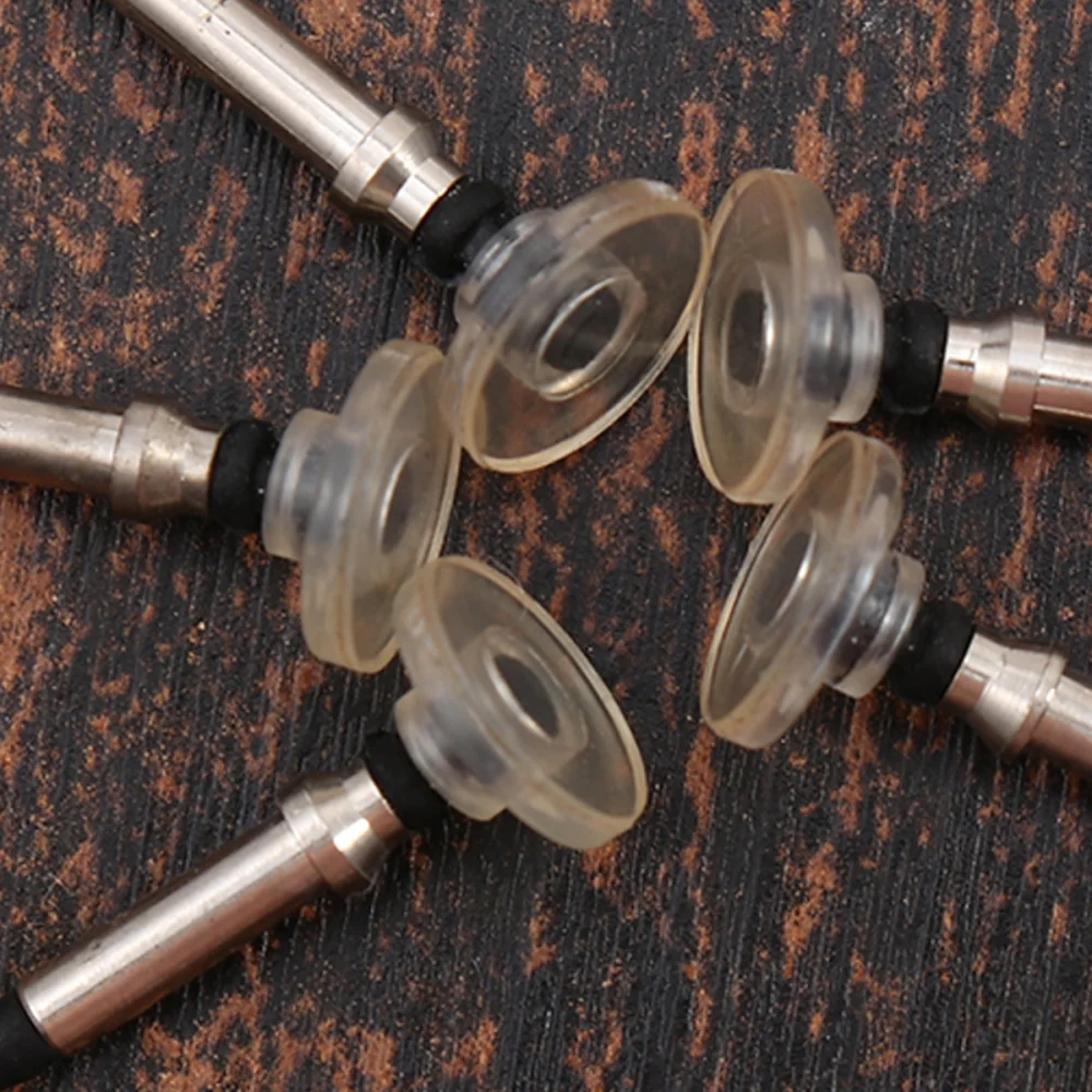 

5pcs Silicone Stylus Disc Tip Case Touchscreen Pen Nib Cover High Precision Replacement for Touch Pencil