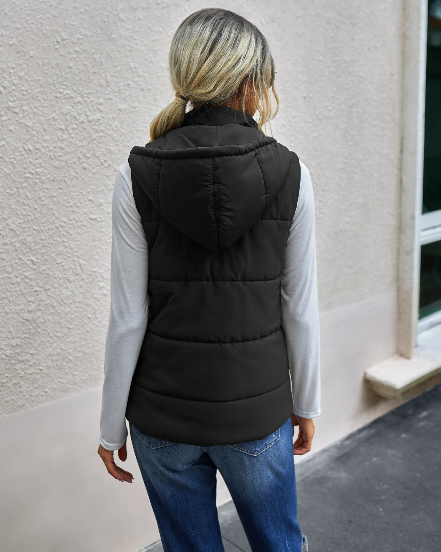 

Women Slim coats Women Sleeveless Jacket Zipper Winter Vest Female Slim Vest Women's Windproof Warm Waistcoat Women Clothing