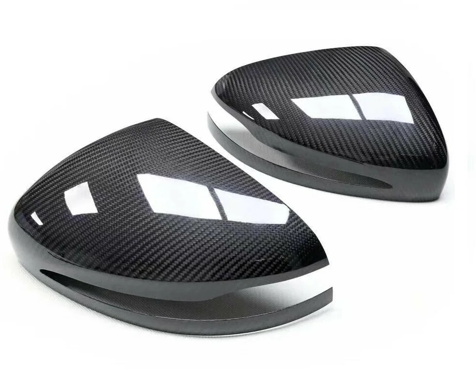 

For Mercedes-Benz C E S CLS GLC Class W205 W238 W213 W222 X205 Real Carbon Fiber Mirror Cover Automobile Decoration Accessory