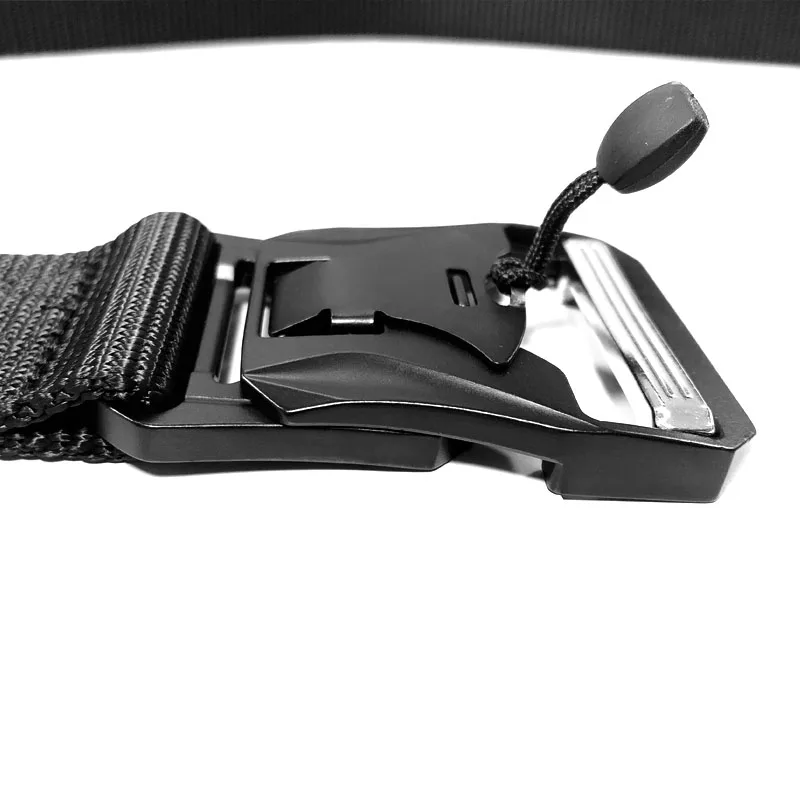 Быстросъемный тактический армейский нейлоновый поясной ремень с металлической