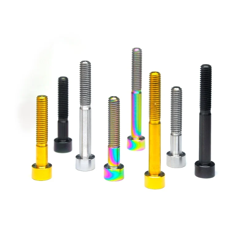 Титановые шестигранные болты Tiremet m6x10 15 16 18 20 25 30 35 40 45 50 55 60 мм|Дверные зажимы из