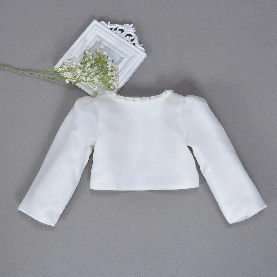 Кардиган из 100% хлопка для маленьких девочек детский свитер Болеро детей 1 2 лет