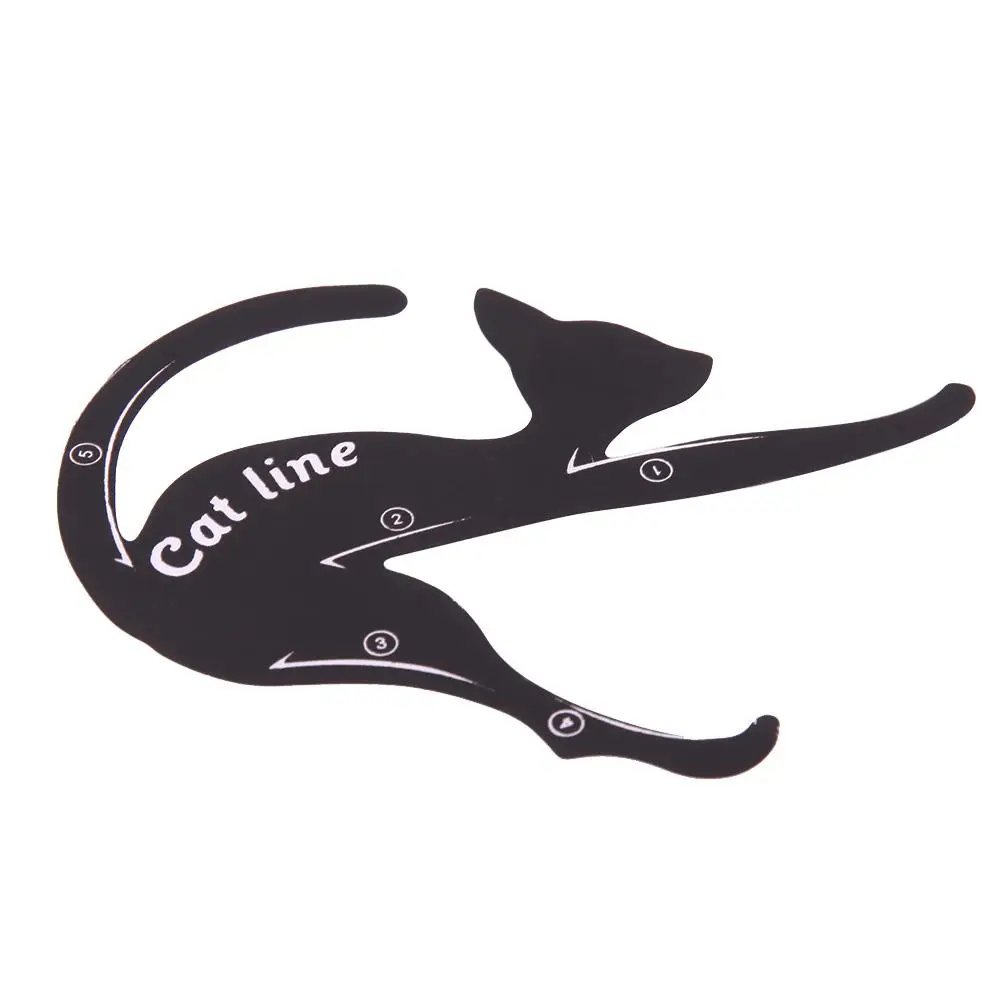 Профессиональный трафарет для подводки глаз шаблон макияжа бровей инструменты