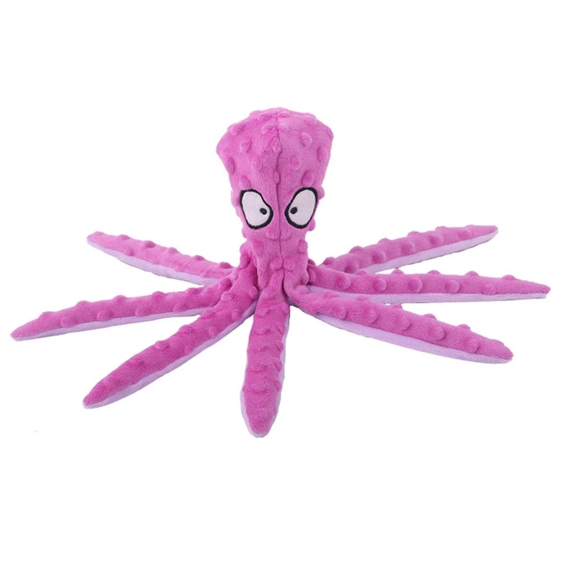 

5 Pcs Cartoon Cute Animal Shape Dog Chew Molar Toy Gnawing Sound Doll Tooth