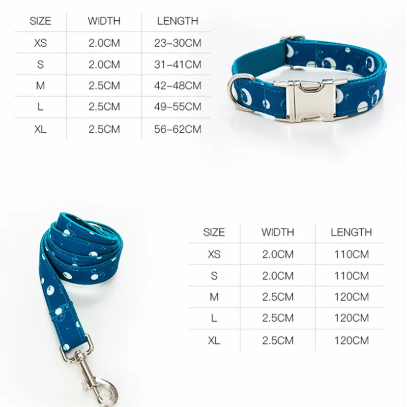 Персонализированный ошейник для домашних питомцев с изображением слона прочный