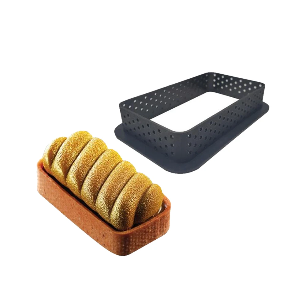 Квадратные прямоугольные Инструменты для выпечки в виде сердца пластиковые