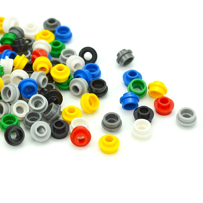 

MOC Assembles Particles 85861 28626 Plate Round 1x1 With Open Stud For Blocks Parts Compatible Classic Brand Kids DIY Tech Toys