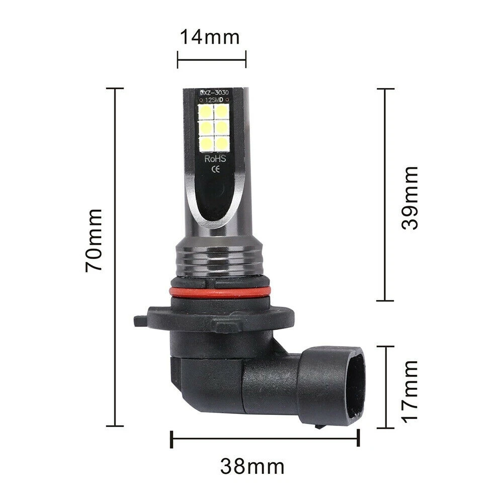 Mayitr 2pcs H7 H11 9005 9006 CSP Fog LED Headlight Bulb 110W 20000LM 6000K Super White Auto Head Lamp for Car Lighting | Автомобили и