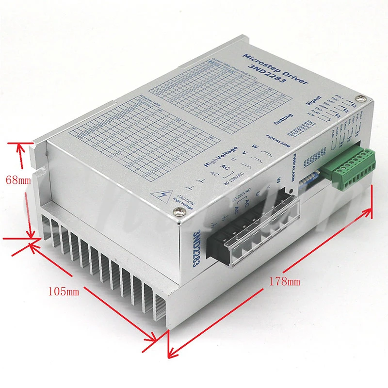 Комплект Драйвер шагового двигателя Kinco трехфазный Гибридный с тормозом 110BYGH350B