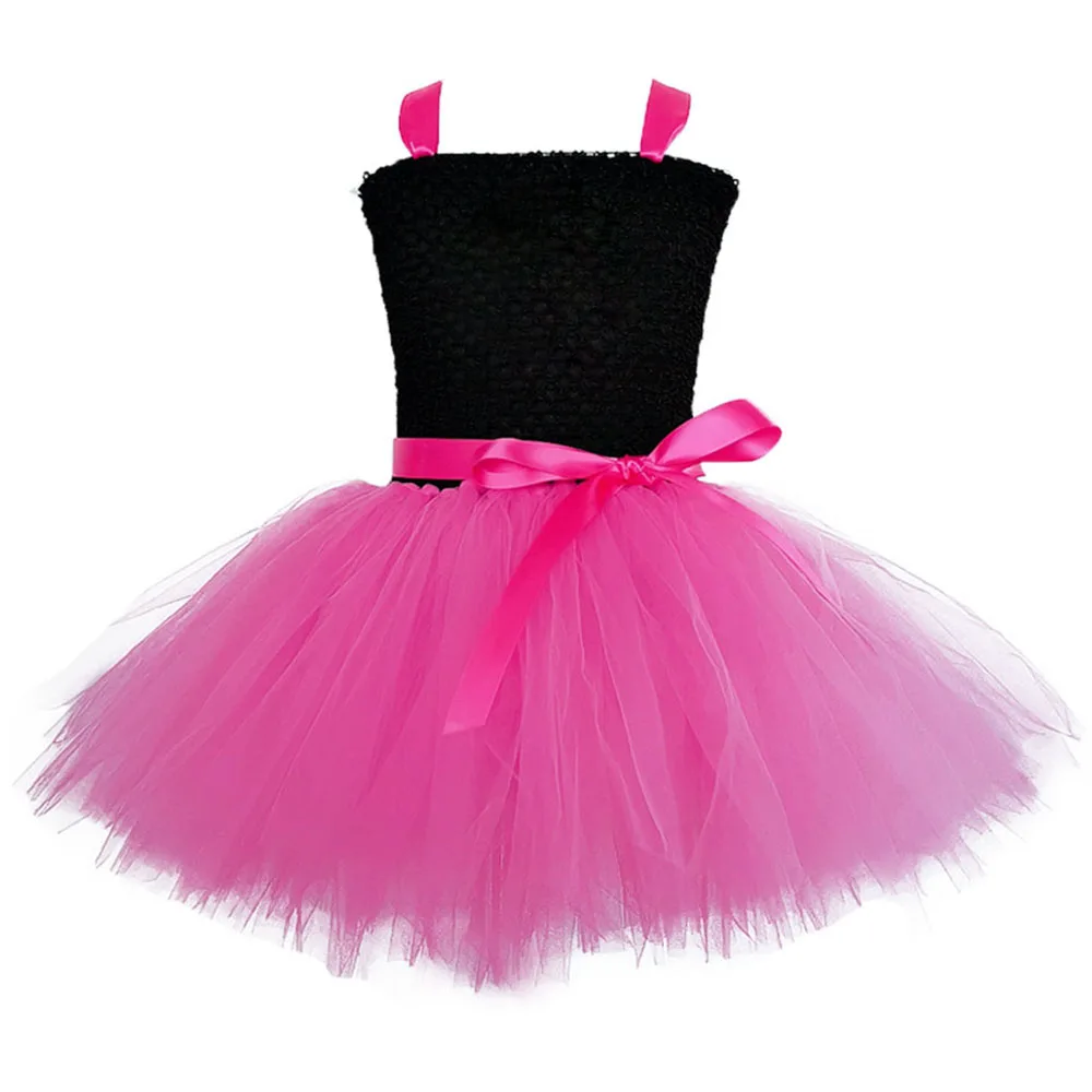 Лидер продаж Цвет: черный Популярная модель розовое Пышное Платье супердевушки