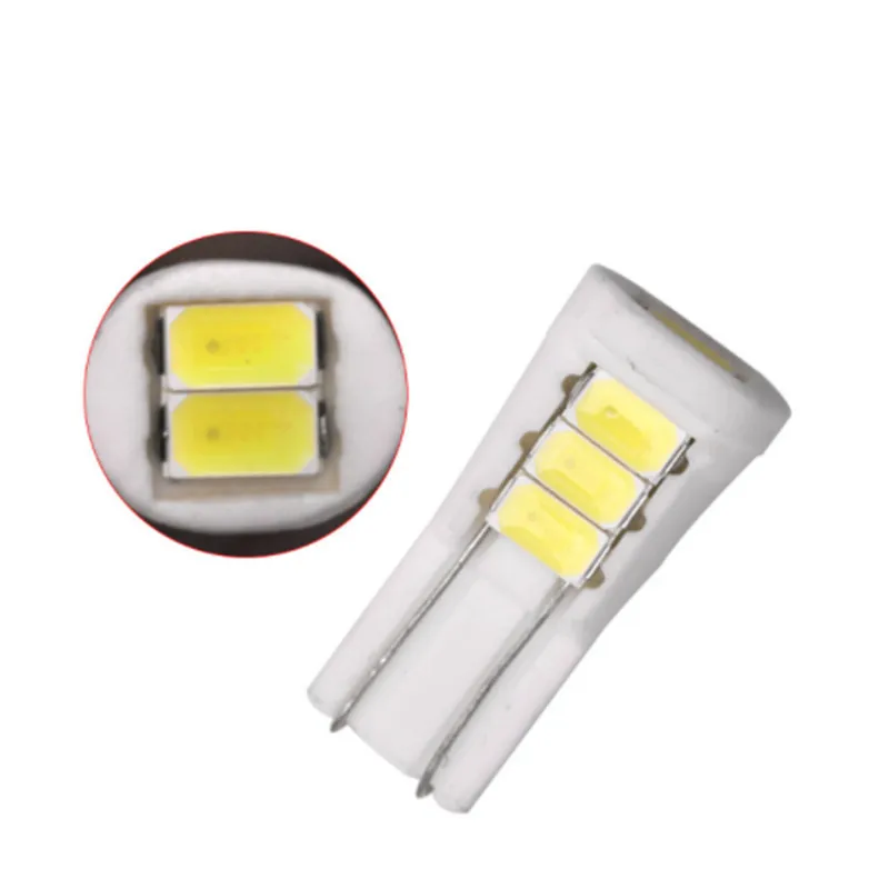 1 шт. W5W T10 керамический 8 SMD 5630 Светодиодный светодиодный 5730 194 168 501 клиновидный