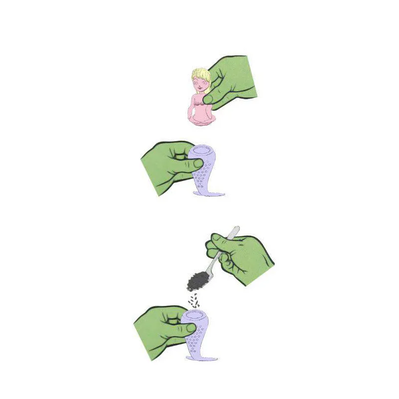 Забавные девушки Форма Чай ситечко чай заварка фильтры кухонные принадлежности