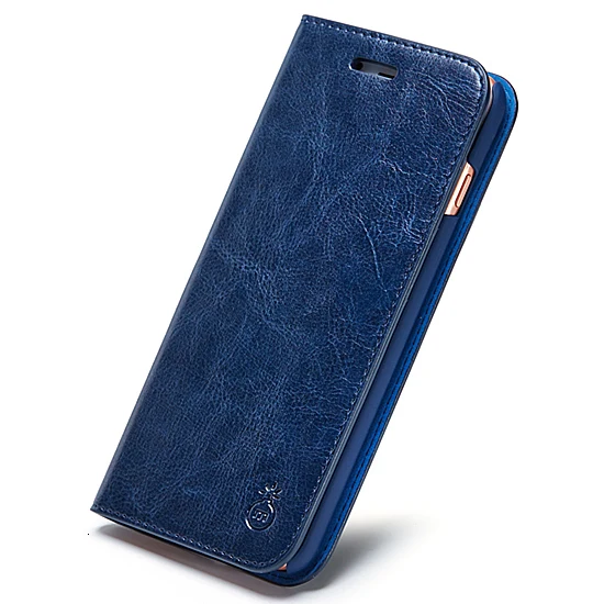Роскошный Musubo кожаный чехол-книжка с застежкой для iphone Xs Max X XR 7 Plus 6plus 6s 5 Флип Стенд кожаный чехол для iphone 8 Plus держатель для карт - Цвет: Синий