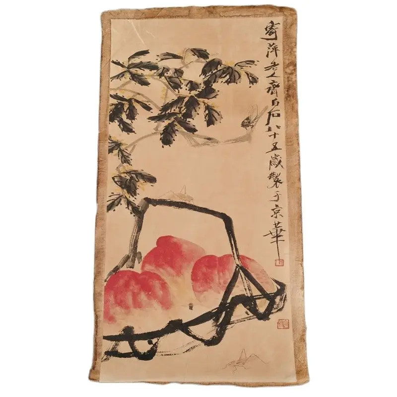 

The collection of Qi Baishi's flower basket in early paintings