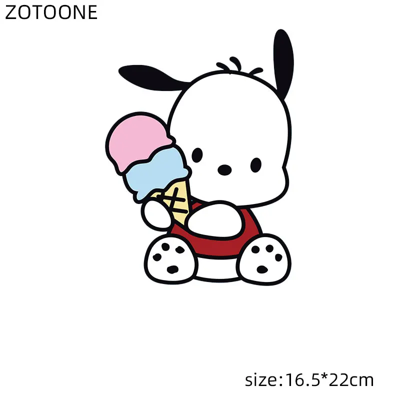 ZOTOONE милый медведь патчи для детей Утюг на наклейки кроликов одежды передачи