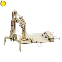 hydraulic mechanical arm diy models building toy science education model toy for children gift toy