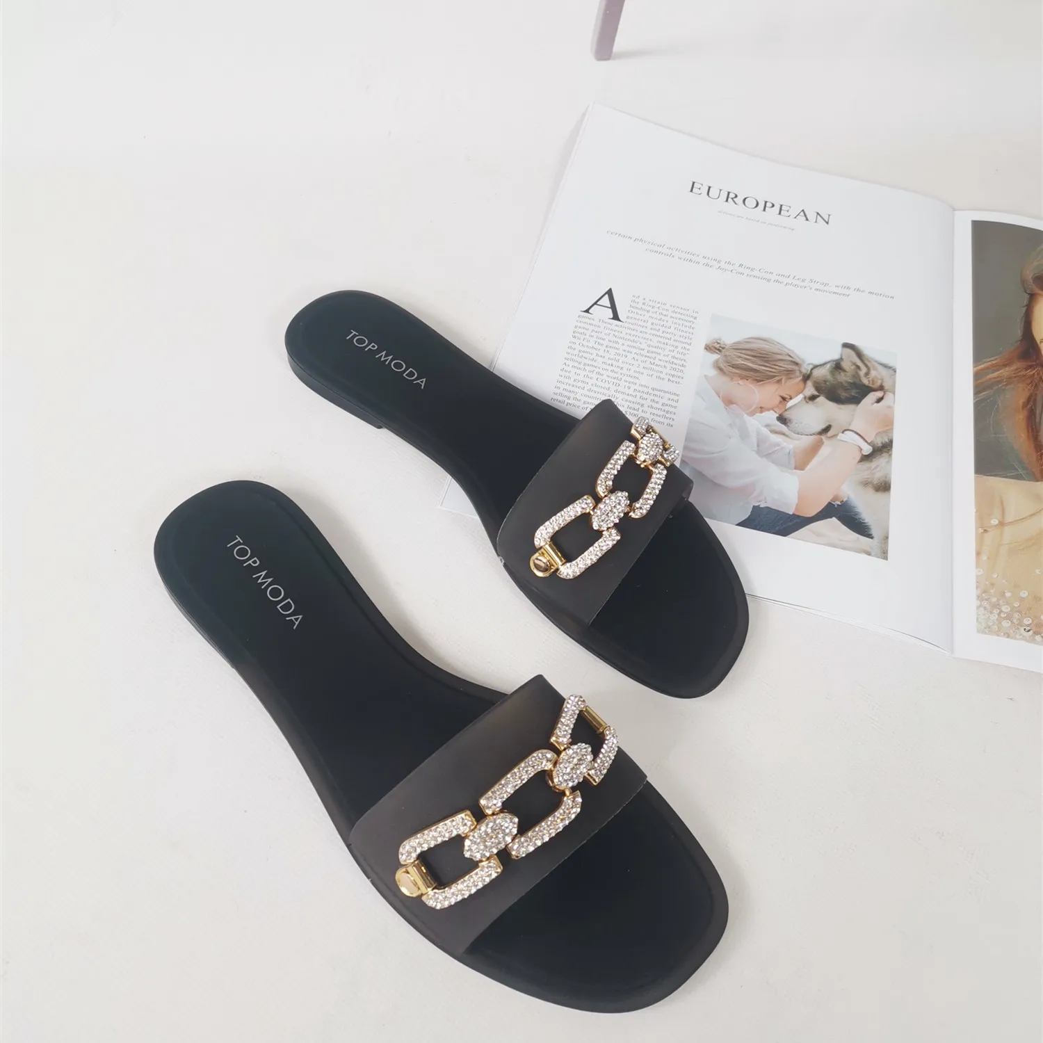 

Jelly slippers women's wear 2021 fashion slippers summer flat bottomed beach sandals open toe sandals