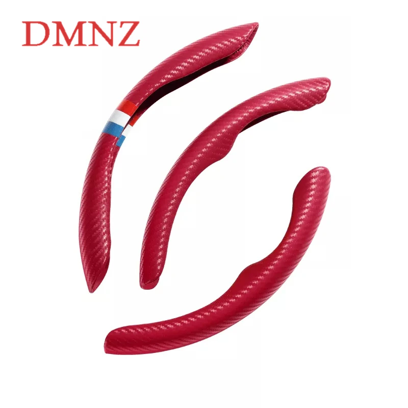 

Car Steering wheel Cover Segment Steering wheel protection cover For Alfa Romeo Giulia Stelvio Interior Styling Car Accessories