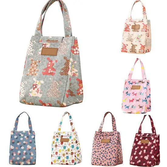 Модная термальная Портативная сумка для ланча изолированные большие сумки