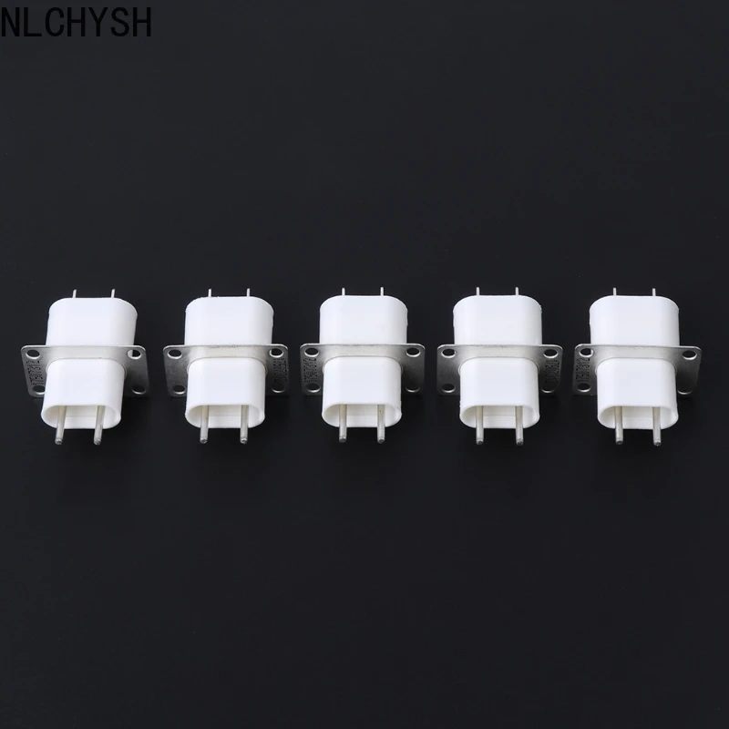 

5Pcs Electronic Microwave Oven Magnetron 4 Filament Pin Sockets Converter Home