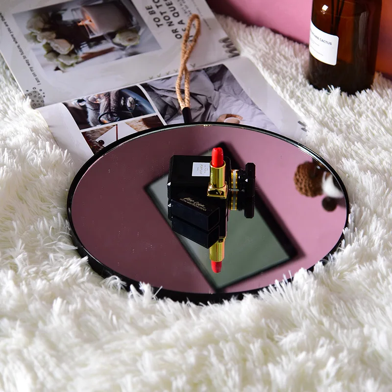 Креативное Кованое железо с прозрачной зеркальной поверхностью подвесное