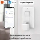 Adaprox Fingerbot самый маленький робот Smart Lifeприложение TUYA дистанционное управление умные механические ручки работает с Alexa Google Assistant