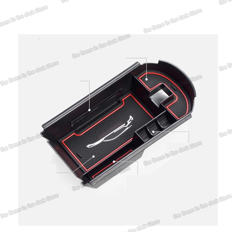 Lsrtw2017 из латекса АБС пластика ящик для хранения в подлокотнике автомобиля toyota CHR