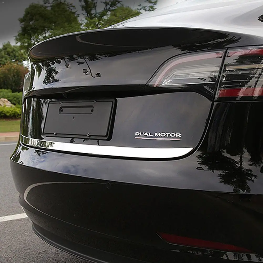 Двойной двигатель наклейки 3D металлический автомобиль задний багажник эмблема