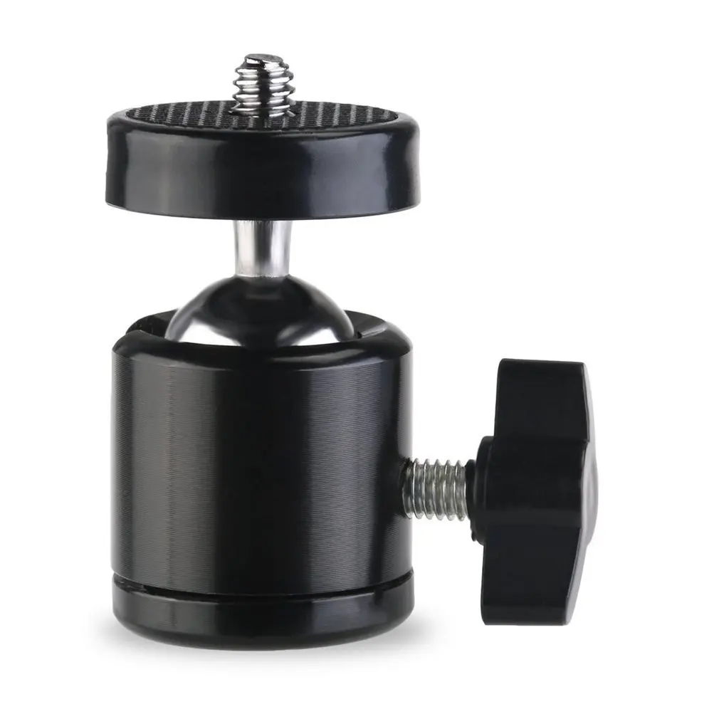 

Outdoor Mini BallHead Tripod Three Hole Head Of 360 Swivel Camera Ballhead For 1/4 Screw Mount Stand Camera Accessories
