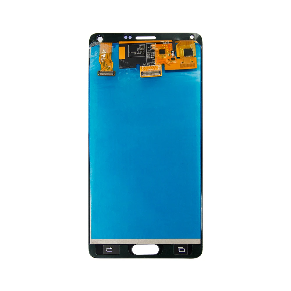 Для Samsung Galaxy Note 4 N910 N910A SM N910V AMOLED дисплей сенсорный экран дигитайзер панель Стекло