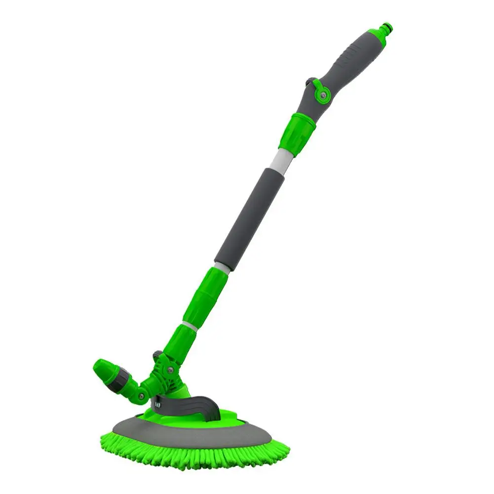 2 в 1 щетка для мытья автомобиля Швабра шенилле микрофибра Вращающаяся насадка