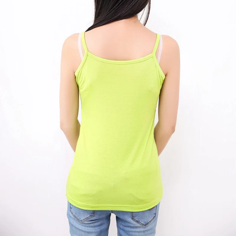 Jinsen Aite, L-6XL размера плюс, женские топы, камзол для отдыха, майки, модная Классическая футболка, одноцветная эластичная хлопковая Модальная майка JS370