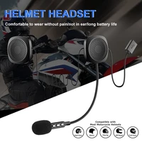 bluetooth 5 0 motorcycle helmet headset wireless stereo earphone with microphone auto answering waterproof helmet earphone