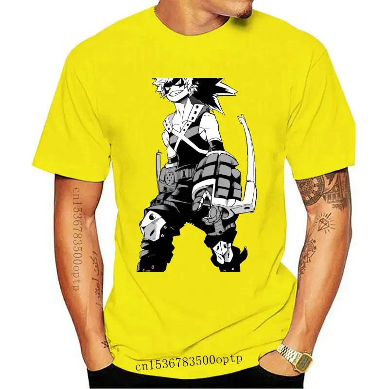 

Новая мужская повседневная спортивная ретро-футболка MEIFOON Bakugou Katsuki для фанатов