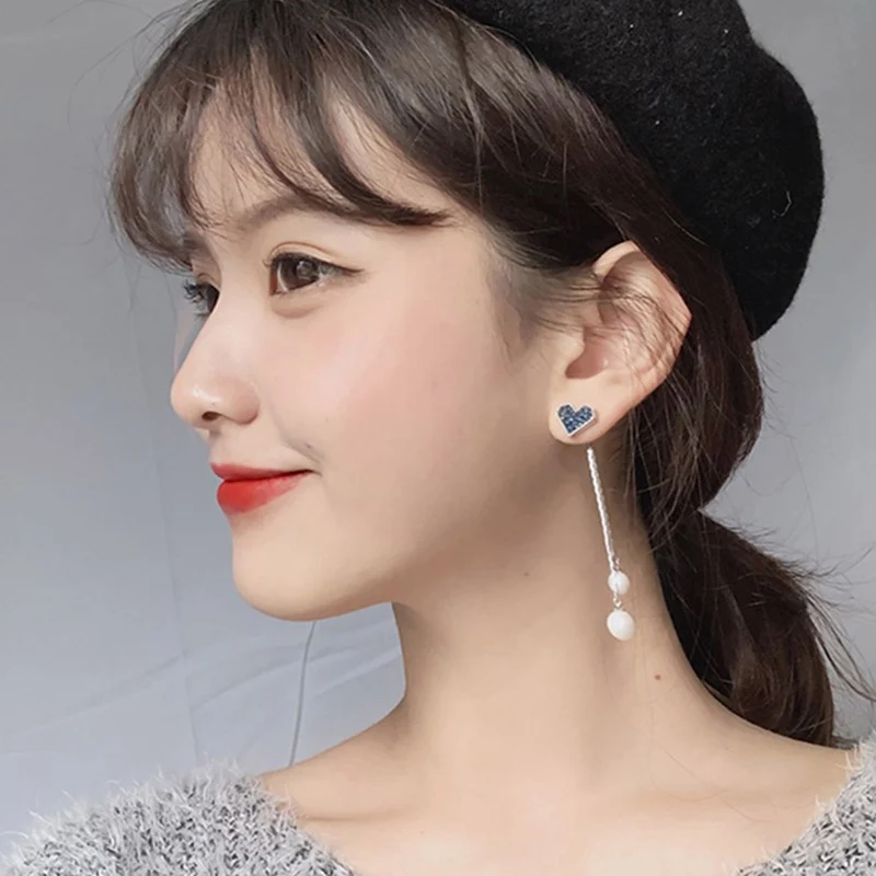 Женские серьги-подвески с жемчугом 1 пара | Украшения и аксессуары