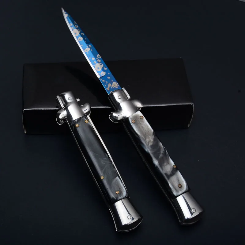 Больше стилей Новые итальянские карманные ножи итальянский Крестный отец ручка