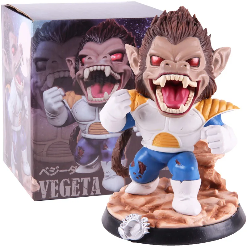 Dragon Ball Z Vegeta большая обезьяна фигурка Аниме Драконий жемчуг ПВХ Коллекционная модель игрушки украшения куклы