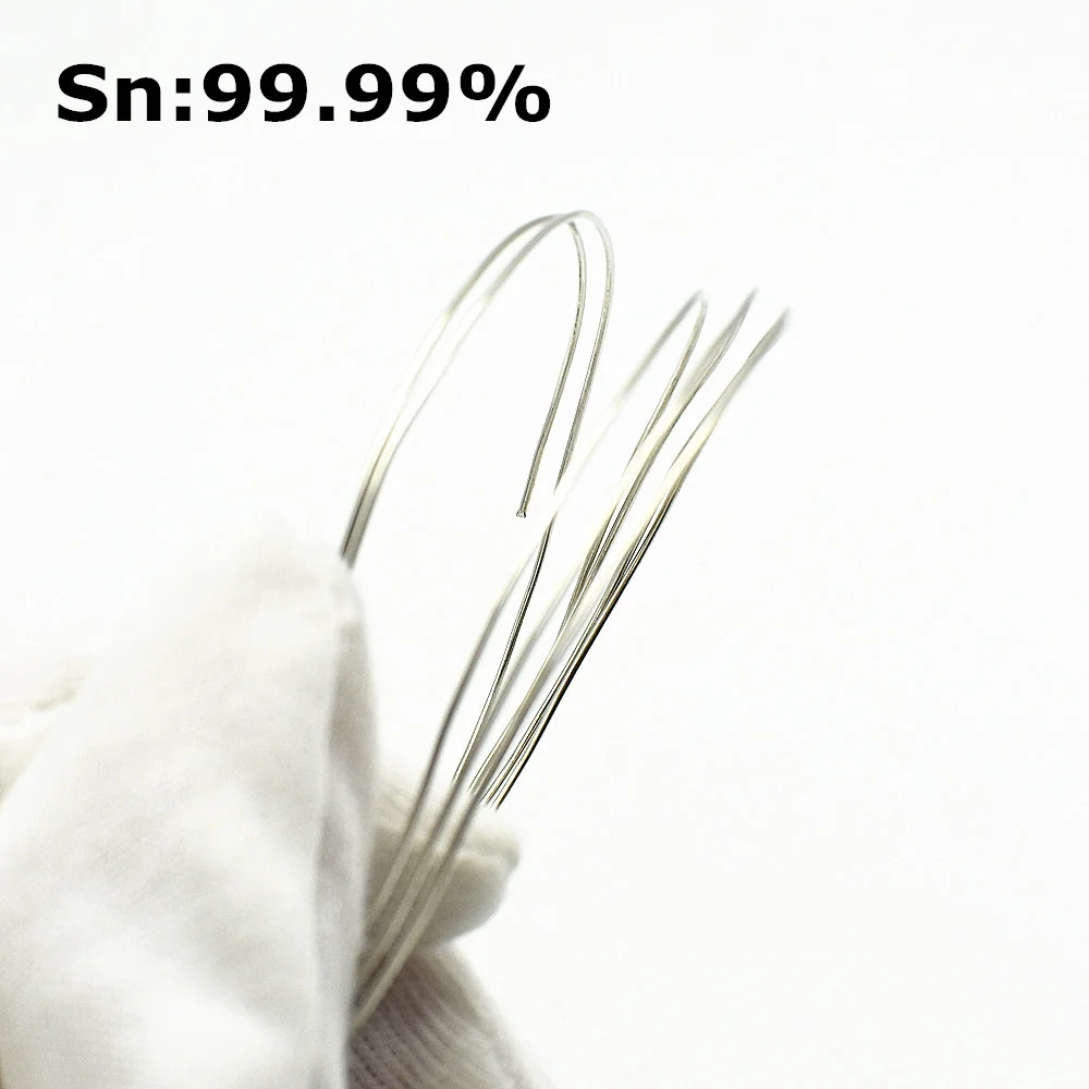Оловянная проволока 4N Sn для сварки высокой чистоты 99.99% 4 металлический элемент