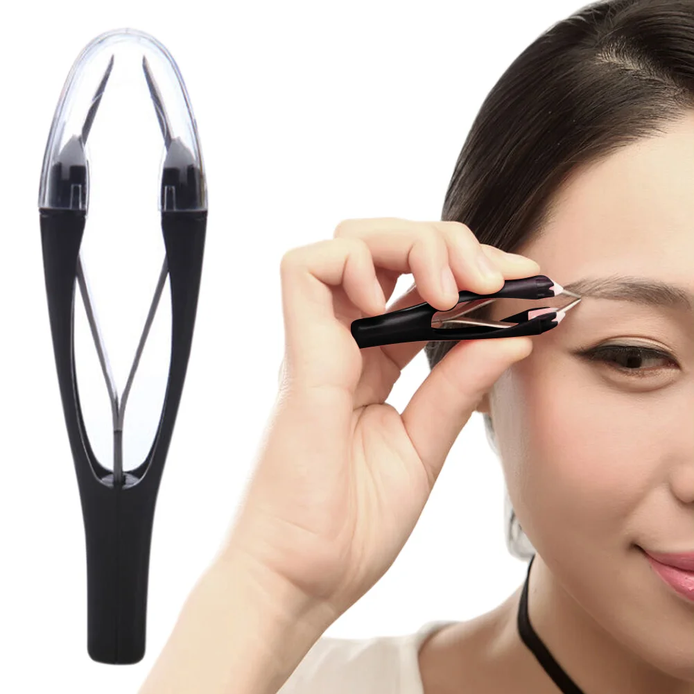 

Automatic Retractable Eyebrow Tweezer Eyebrow Makeup Cosmetic Hair Removal Tool ZGOOD