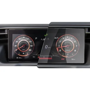 ruiya for 2021 tucson nx4 10 25 inch car lcd instrument screen protector auto interior accessories tempered glass film 268116mm free global shipping