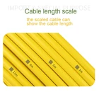 Подходит только для WP70,90,9600 сток серии инспекции канализации Камера 2050100 м стеклоткань Роба кабель мягкий провод желтый специальный обнаружения