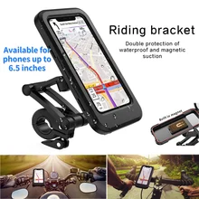 Waterproof Bicycle Phone Holder Universal Bike Motorcycle Handlebar Cell Phone Adjustable Support Mount Bracket  for iphone