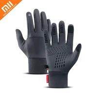 xiaomi windproof warm gloves touch screen wear resistant non slip waterproof sports riding gloves motorcycle skiing gloves