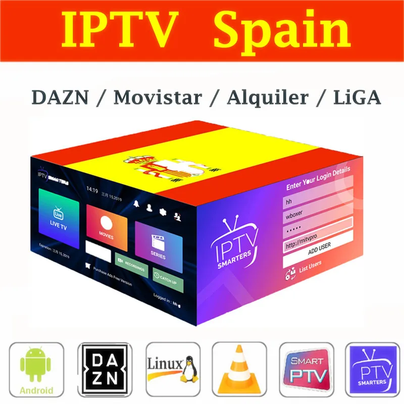 

Espaa Stable 1 Year free test Spain portugal m3u list IPTV smarters Europe is compatible with speaker TV BOX android tv pc ios