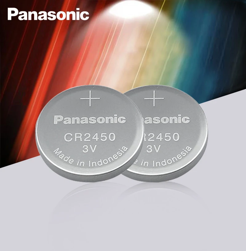 20 шт. новый оригинальный Panasonic CR2450 CR 2450 3V литиевая батарея таблеточного типа