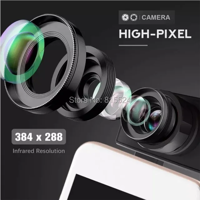 Тепловизор HT-301 USB Мобильный телефон тепловизор инфракрасный для Android телефонов-20℃~ 400℃ разрешение 384x288 температурный пистолет